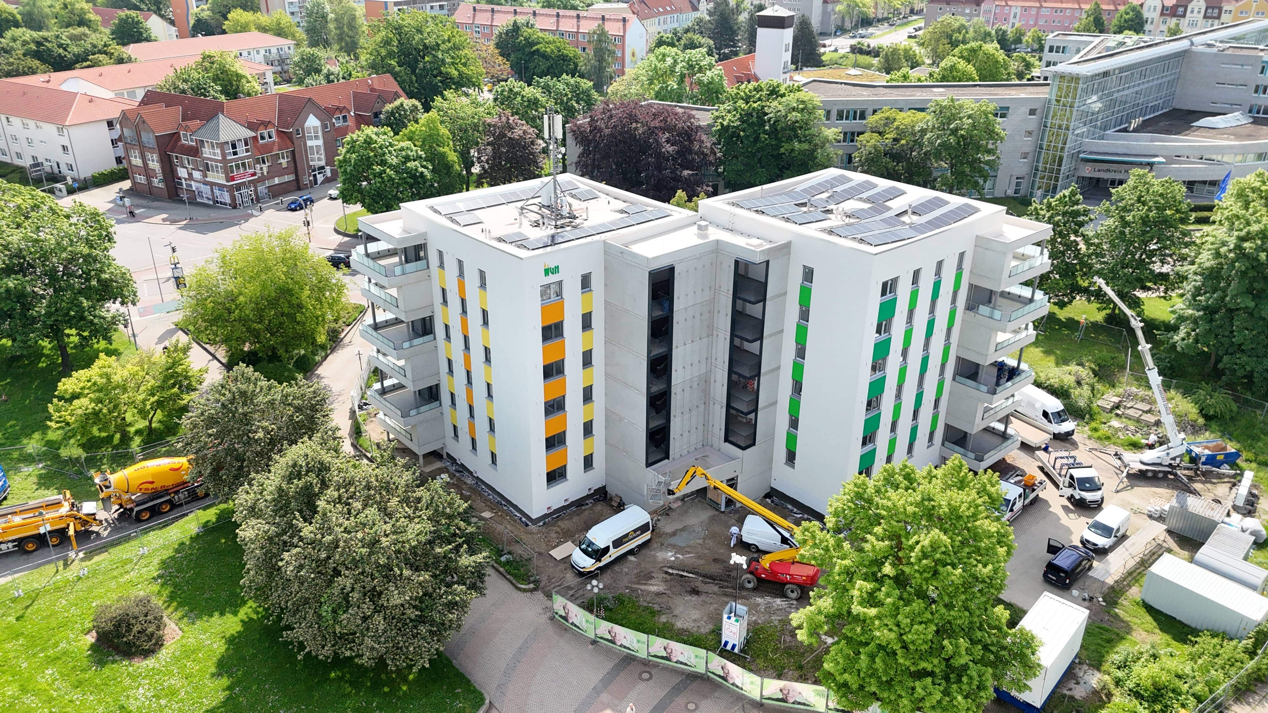 Großzügige Balkone